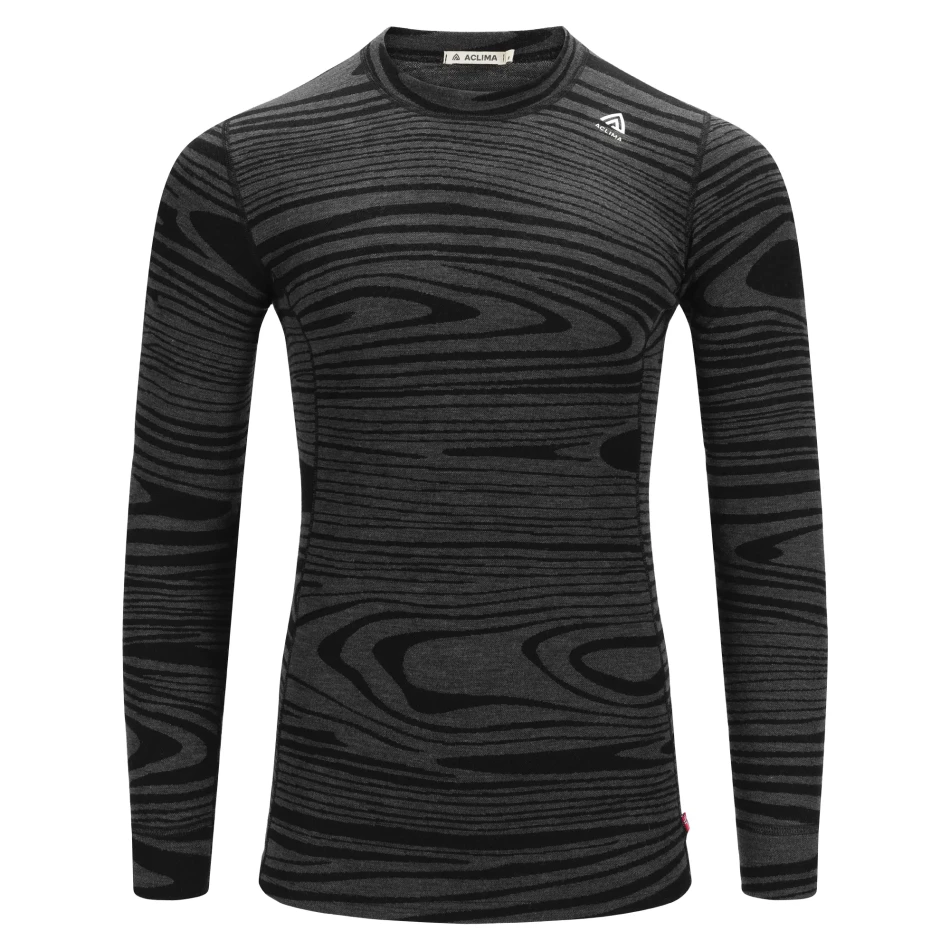 Aclima WarmWool Crewneck M, kolor: 422 - Black Motion