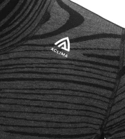 Aclima WarmWool Roll Neck M, kolor: 422 - Black Motion