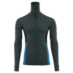 Aclima WarmWool Polo M, kolor: 403 - Green Gables/Corsair/JetBlack