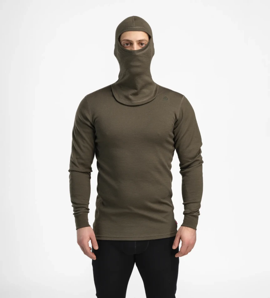 Aclima WarmWool Hoodsweater V2 M, kolor: 356 - Tarmac