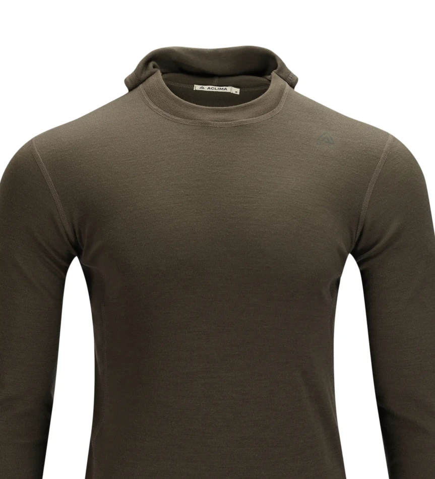 Aclima WarmWool Hoodsweater V2 M, kolor: 356 - Tarmac