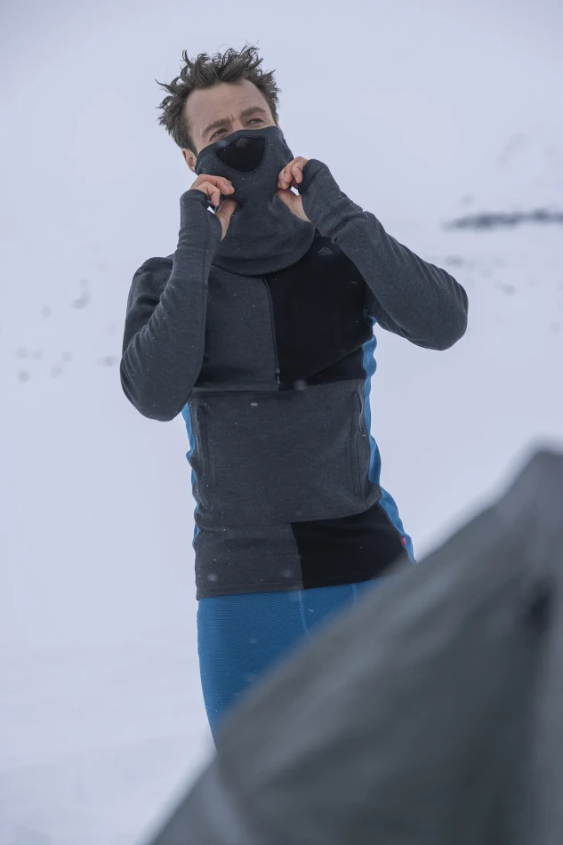 Aclima WarmWool Hoodsweater w/zip M