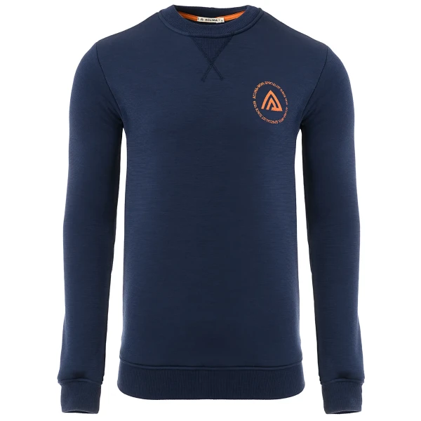 Aclima FleeceWool V2 Crewneck M, kolor: 232 - Navy