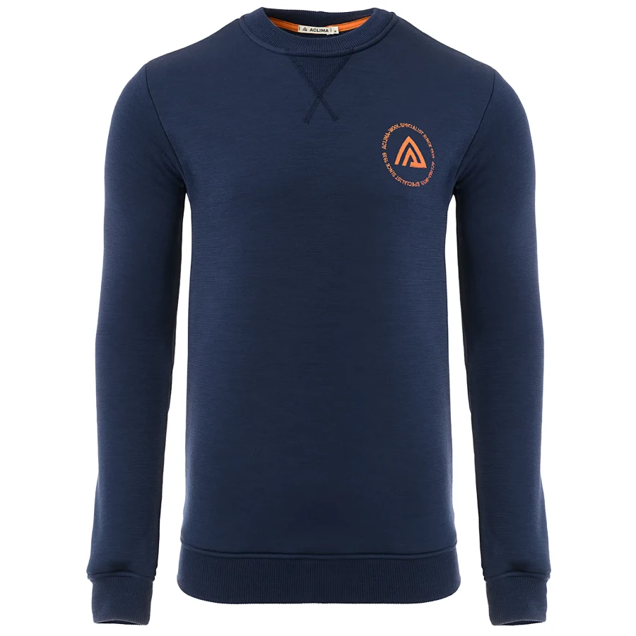 Aclima FleeceWool V2 Crewneck M, kolor: 232 - Navy