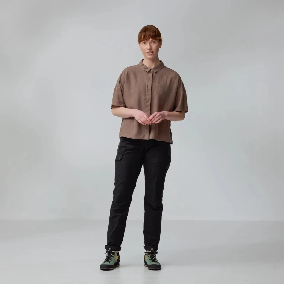 Fjallraven Ovik Hemp Camp Shirt SS W