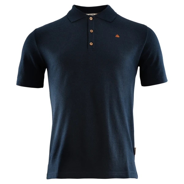 Aclima LeisureWool Pique Shirt, kolor: 232 - Navy Blazer