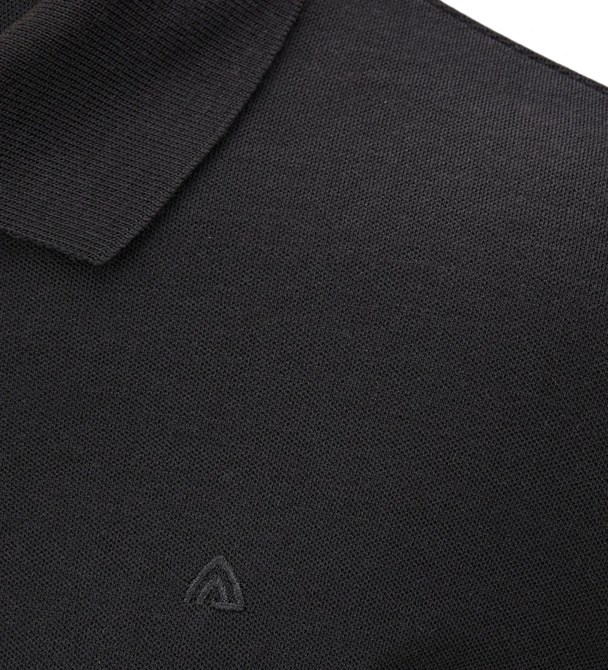 Aclima LeisureWool Pique Shirt LS, kolor: 123 - Jet Black