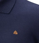 Aclima LeisureWool Pique Shirt LS, kolor: 232 - Navy Blazer
