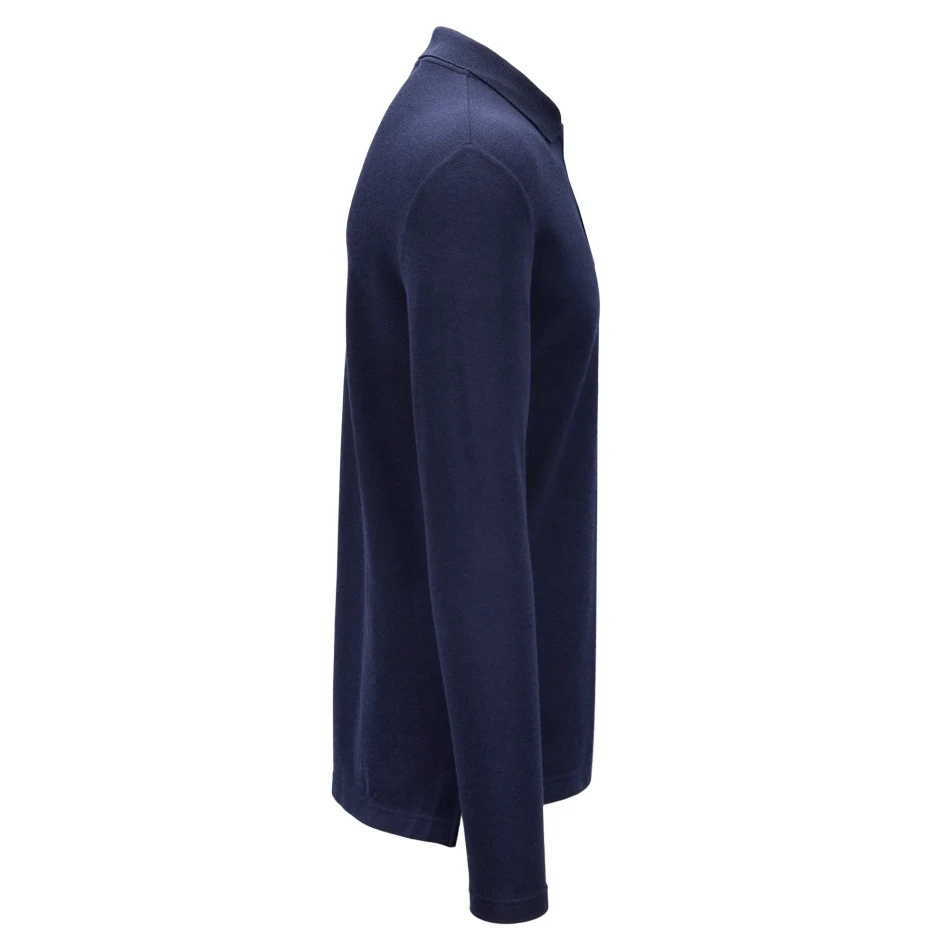 Aclima LeisureWool Pique Shirt LS, kolor: 232 - Navy Blazer