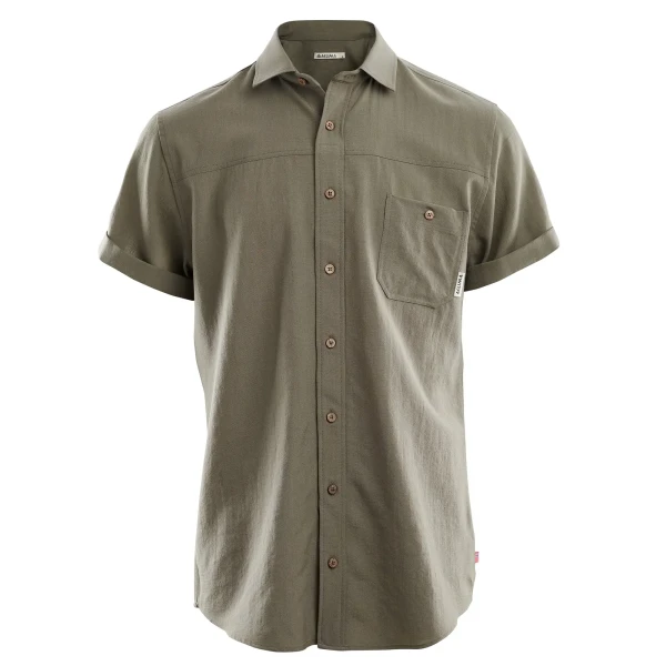 Aclima LeisureWool Short Sleeve Shirt, kolor: 25 - Ranger Green