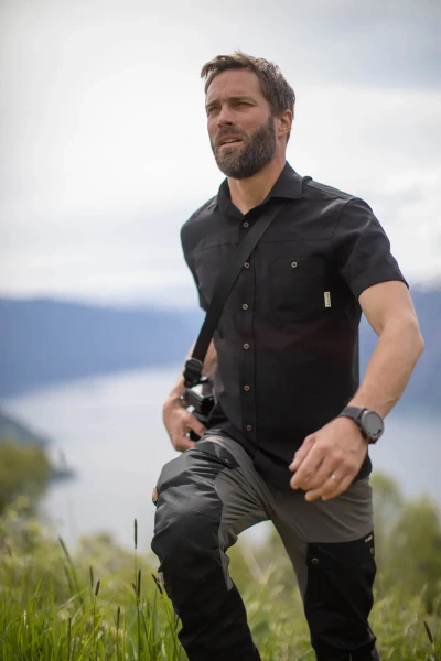 Aclima LeisureWool Short Sleeve Shirt, kolor: 123 - Jet Black