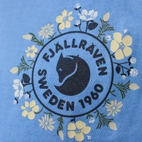Fjallraven Fjallblomster Logo T-shirt W
