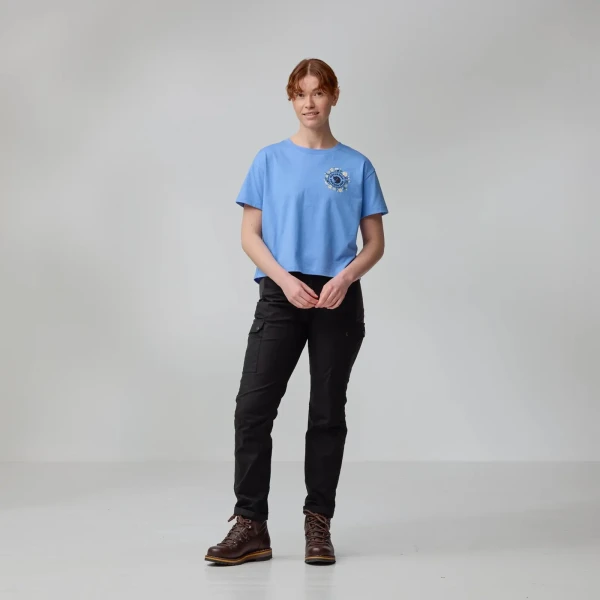 Fjallraven Fjallblomster Logo T-shirt W