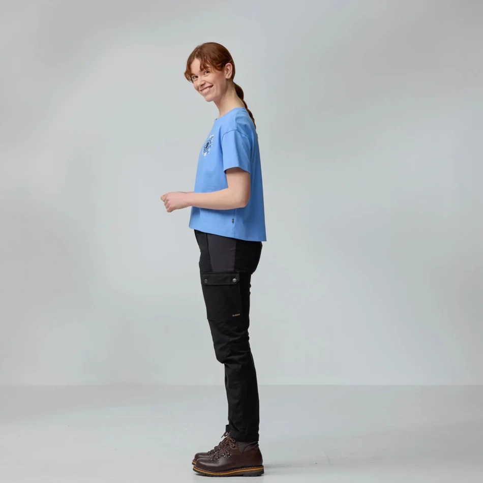 Fjallraven Fjallblomster Logo T-shirt W