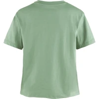 Fjallraven Fjallblomster Logo T-shirt W, kolor: 674 - Misty Green