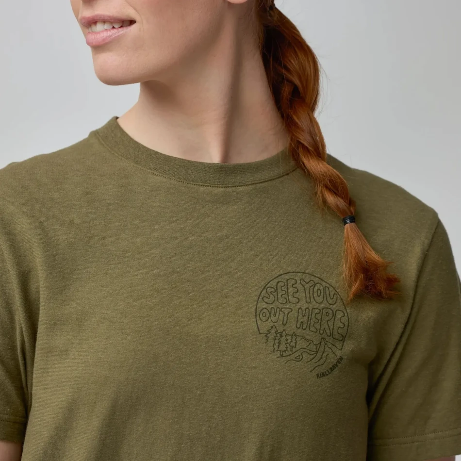 Fjallraven Hemp Blend Out Here T-shirt W