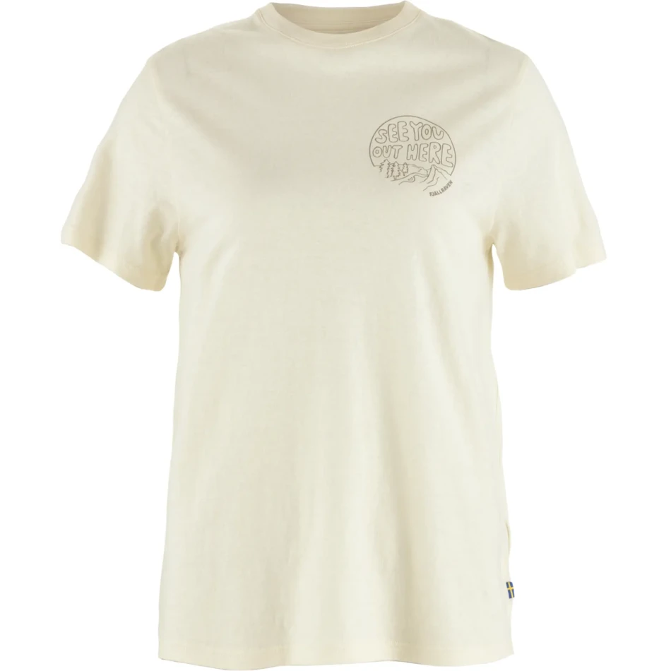 Fjallraven Hemp Blend Out Here T-shirt W, kolor: 113 - Chalk White