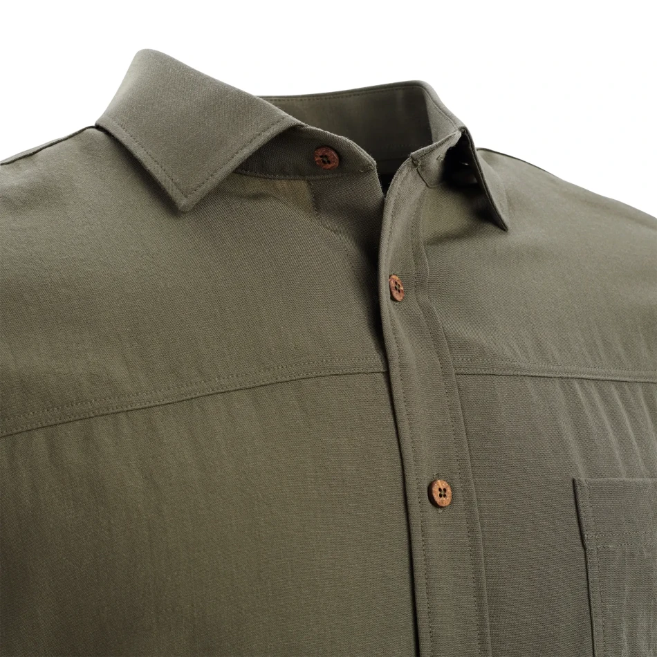 Aclima LeisureWool Woven Woolshirt, kolor: 25 - Ranger Green
