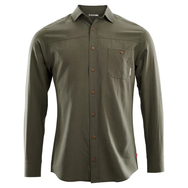 Aclima LeisureWool Woven Woolshirt, kolor: 25 - Ranger Green