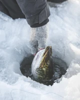Wool Half Finger Glove, kolor: 030 - Steel