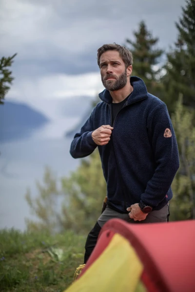 Aclima ReBorn Terry Jacket, kolor: 305 - Navy Melange