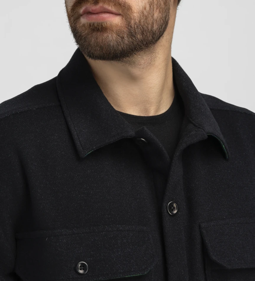 Aclima ReBorn Lumber Jacket, kolor: 276 - Dark Grey Melange