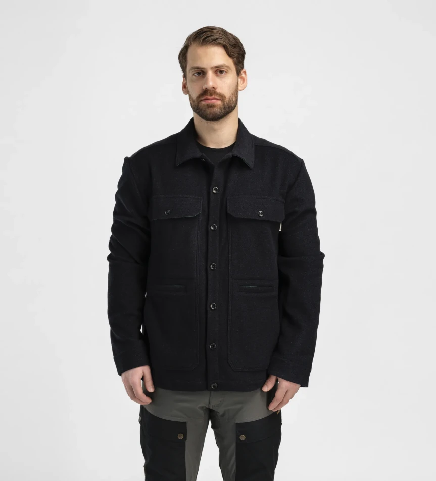 Aclima ReBorn Lumber Jacket, kolor: 276 - Dark Grey Melange