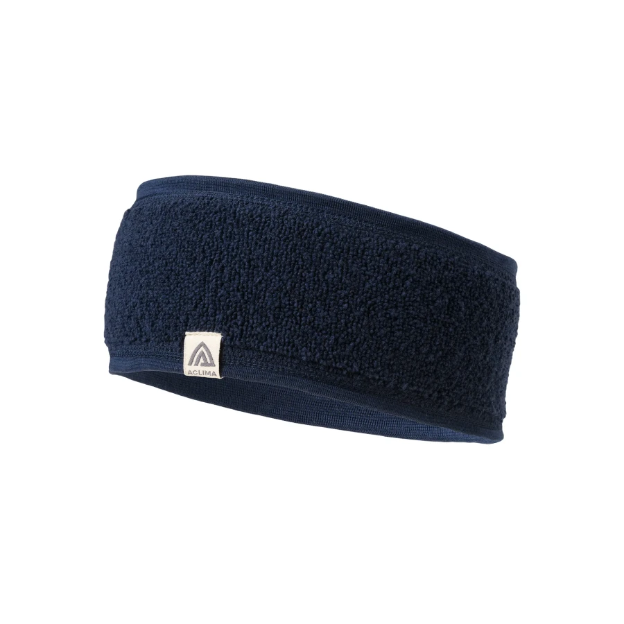 Aclima ReBorn Terry Headband, kolor: 305 - Navy Melange