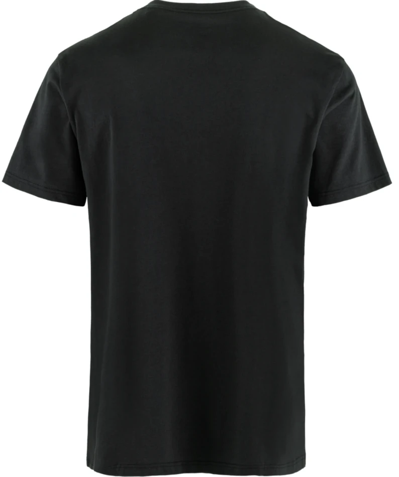 Fjallraven Multicolor Logo T-shirt, kolor: 550 - Black, 2