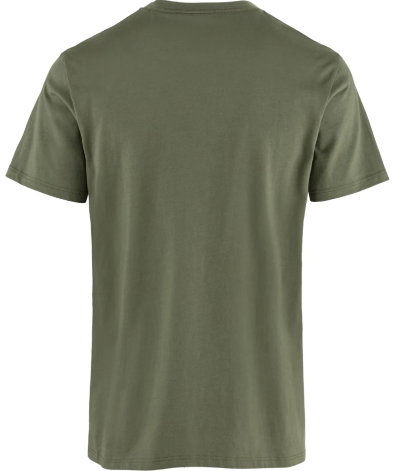 Fjallraven Multicolor Logo T-shirt, kolor: 625 - Laurel Green, 2