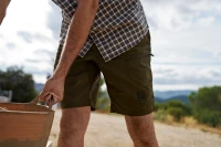 Harkila Fjell Shorts, kolor: Dark Olive/Willow Green