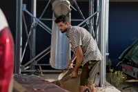 Harkila Fjell Shorts, kolor: Dark Olive/Willow Green