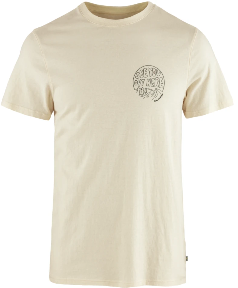 Fjallraven Hemp Blend Out Here T-shirt, kolor: 113 - Chalk White