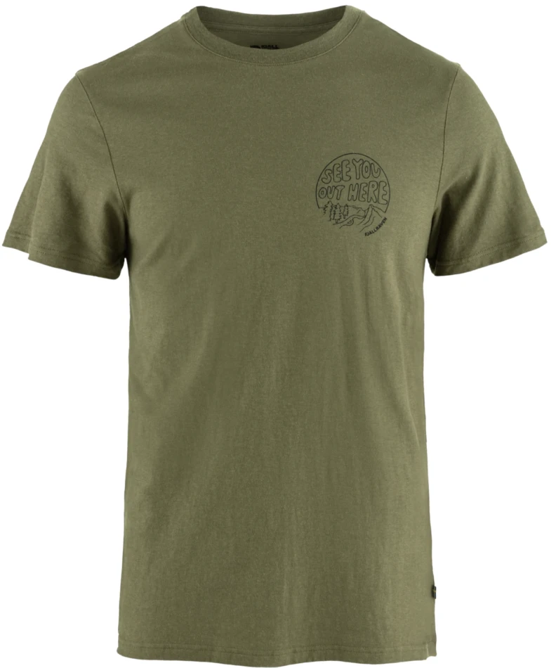 Fjallraven Hemp Blend Out Here T-shirt, kolor: 620 - Green