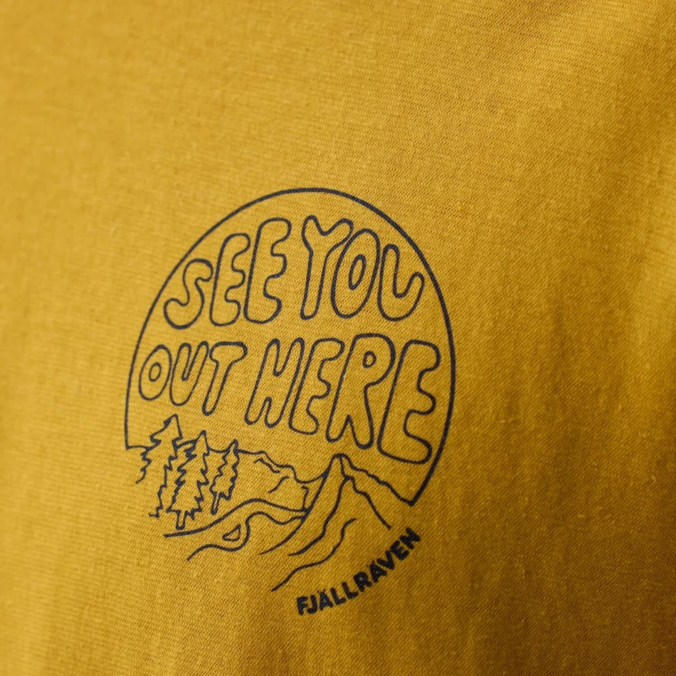 Fjallraven Hemp Blend Out Here T-shirt