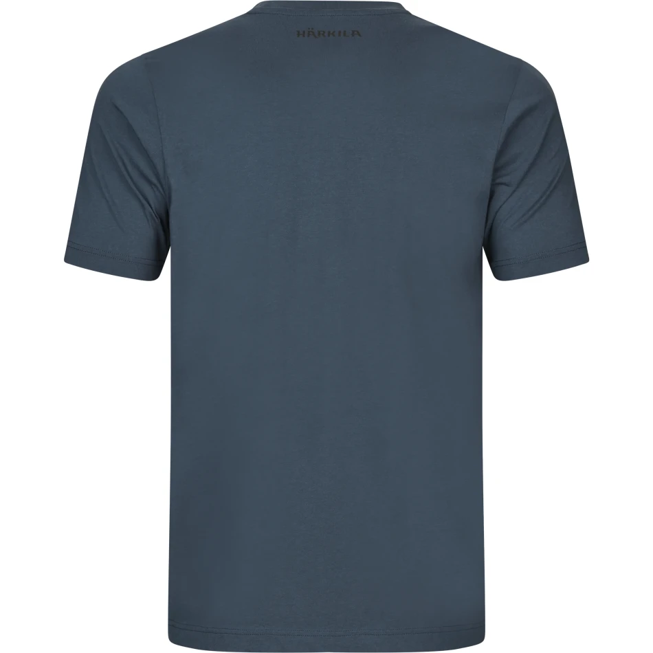 Harkila H-logo S/S T-shirt, kolor: Sea Blue