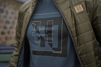 Harkila H-logo S/S T-shirt, kolor: Sea Blue