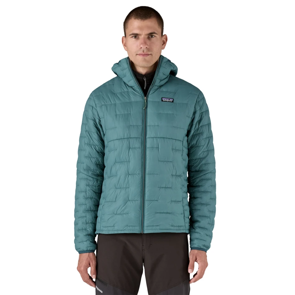 Men's Micro Puff Hoody, kolor: Wetland Blue - 2