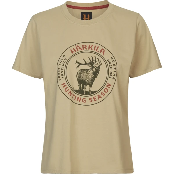 Harkila Nature S/S T-shirt W, kolor: Sand 1