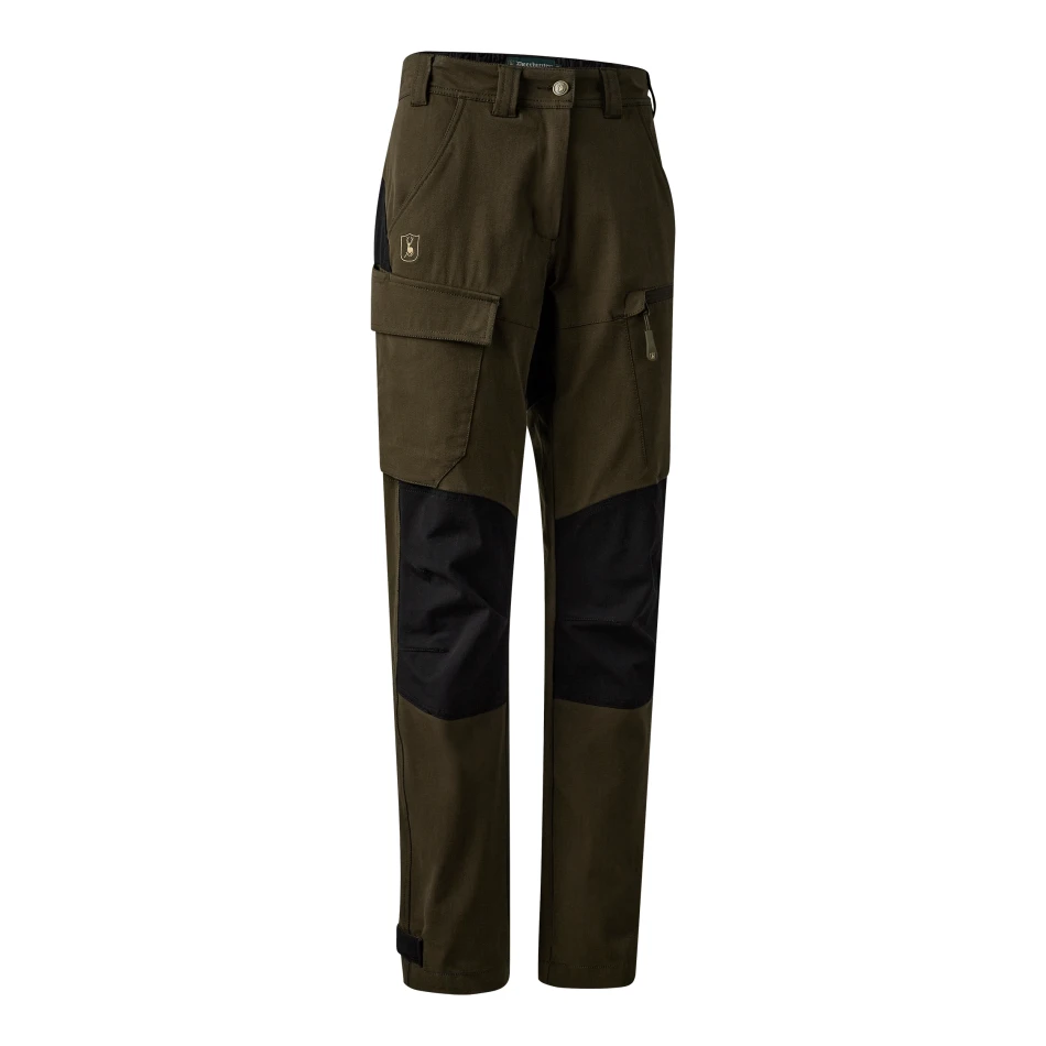 Lady Sarek Full Stretch Trousers, kolor: 381999 - Fallen Leaf / Black