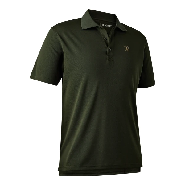 Climate Polo Shirt with 37.5  Technology, kolor: 367 - Forest Ember