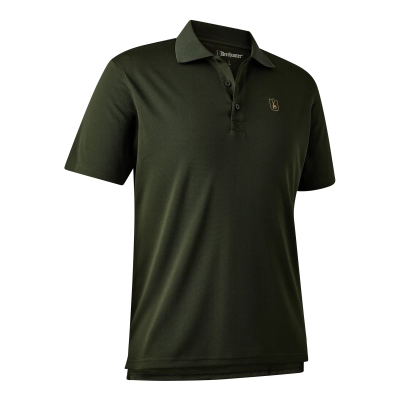 Climate Polo Shirt with 37.5  Technology, kolor: 367 - Forest Ember