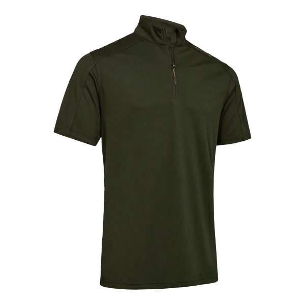 Climate 1/2 Zip T-shirt w. 37.5 Technology, kolor: 367 - Forest Ember