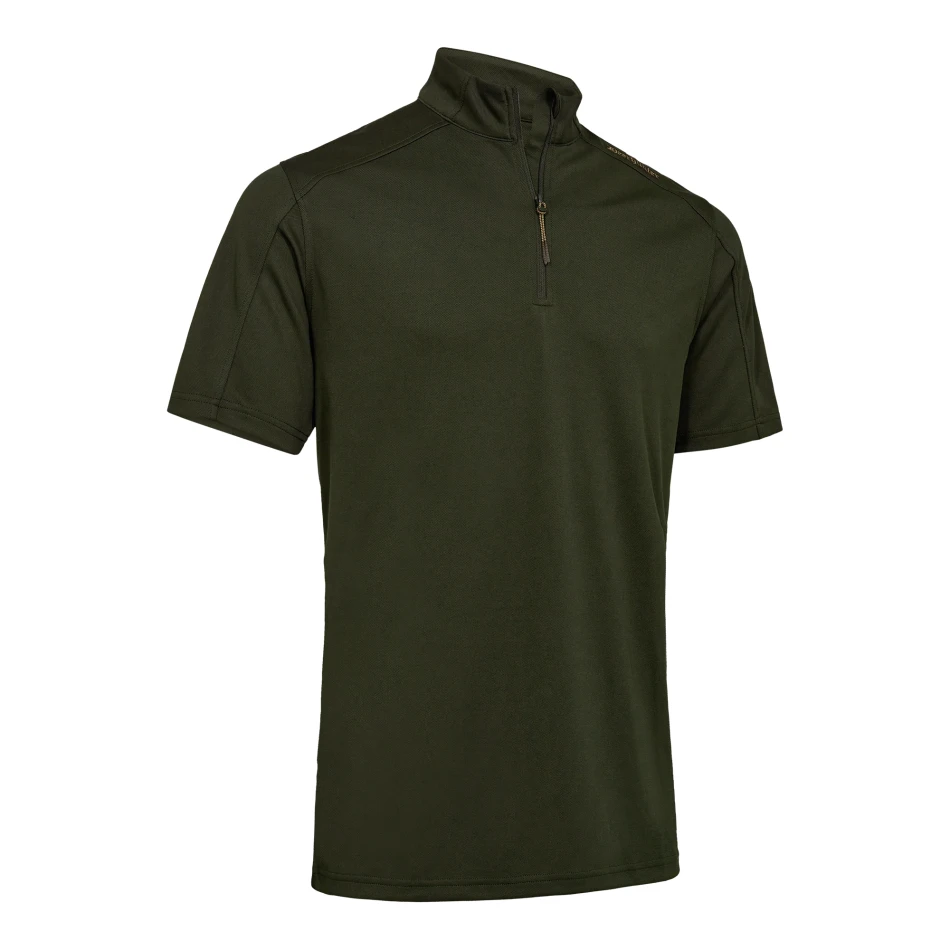 Climate 1/2 Zip T-shirt w. 37.5 Technology, kolor: 367 - Forest Ember