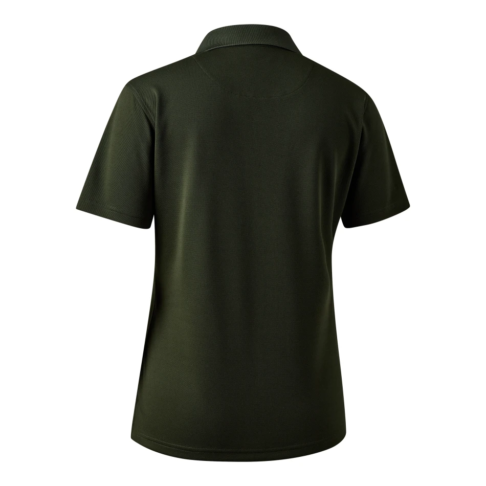 Lady Climate Polo Shirt w. 37.5 Technology, kolor: 367 - Forest Ember