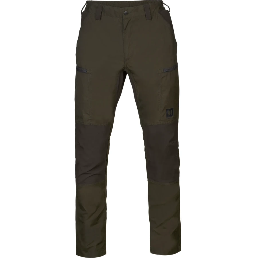 Harkila Fjell Trousers, kolor: Willow Green/Shadow Brown