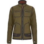Harkila Kamko Fleece Jacket Women, kolor: Dark Olive/Arabian Spice
