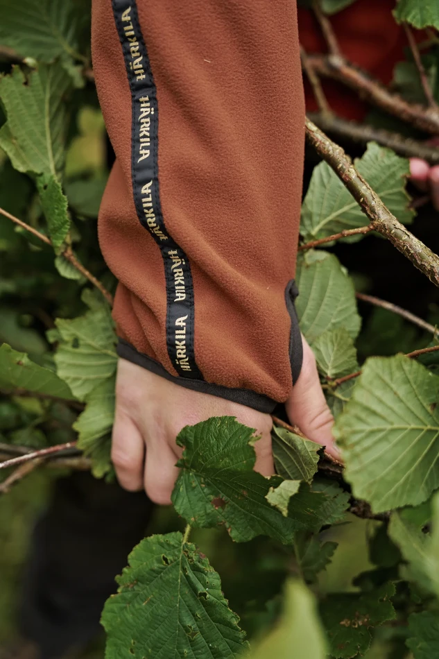 Harkila Kamko Fleece Jacket Women, kolor: Dark Olive/Arabian Spice