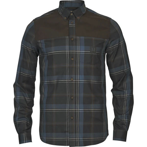 Harkila Anker L/S Shirt, kolor: Dark Navy