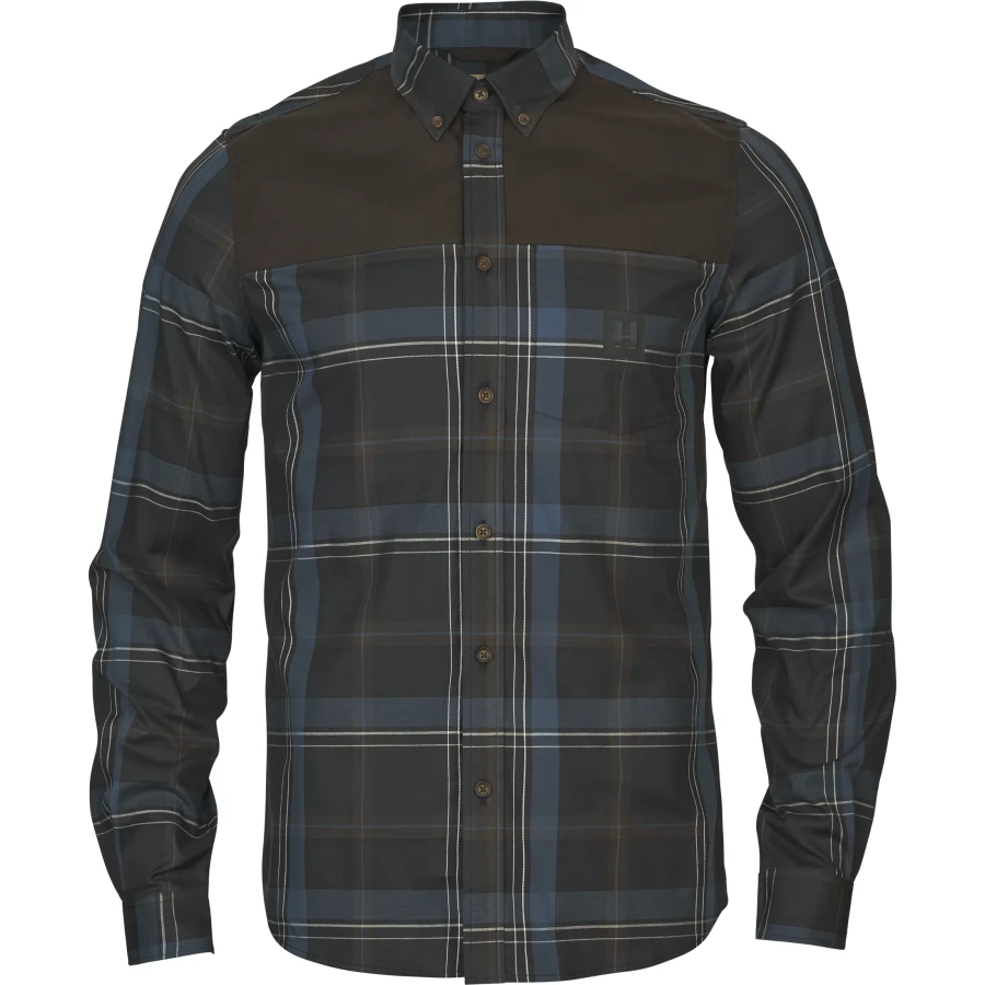 Harkila Anker L/S Shirt, kolor: Dark Navy
